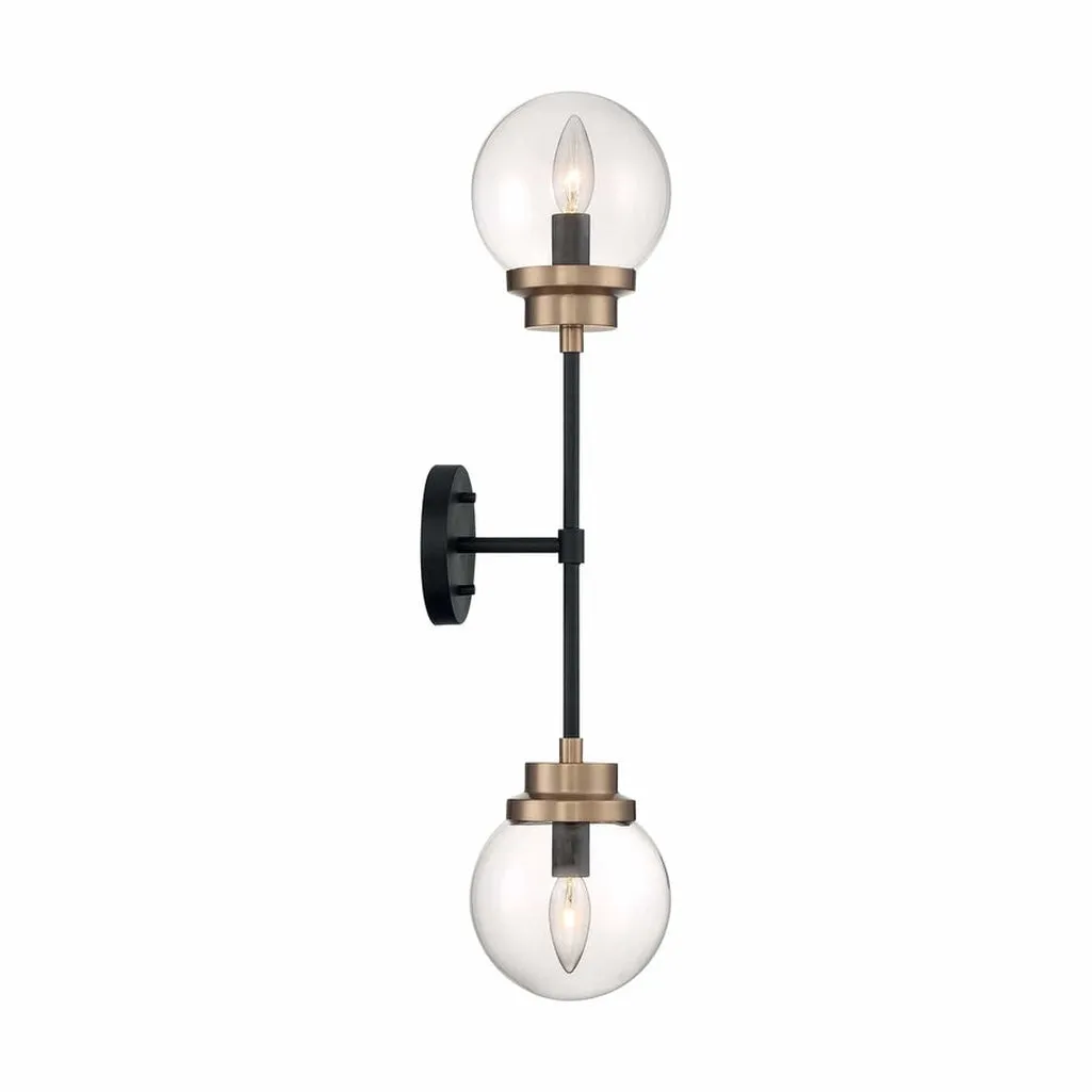 AXIS 2 LIGHT WALL SCONCE