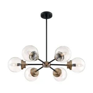 AXIS 6 LIGHT CHANDELIER