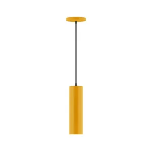 Axis Beam 12" LED Pendant Light in Bright Yellow