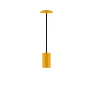 Axis Beam 6" LED Pendant Light in Bright Yellow