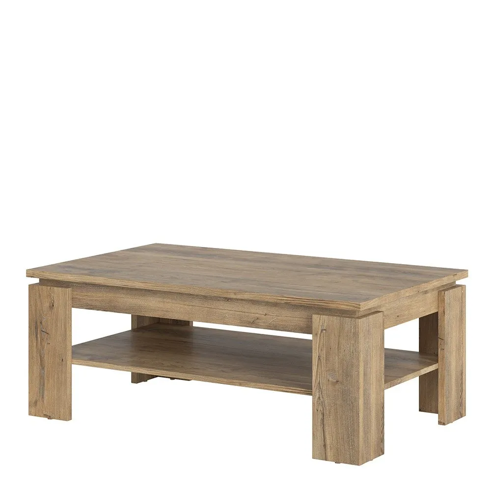 Axton Marlo Large Coffee Table In Chestnut And Matera Grey