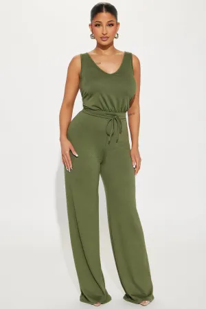 Aylah Jumpsuit - Olive