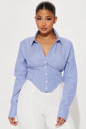 Aylin Striped Shirt - Blue/combo