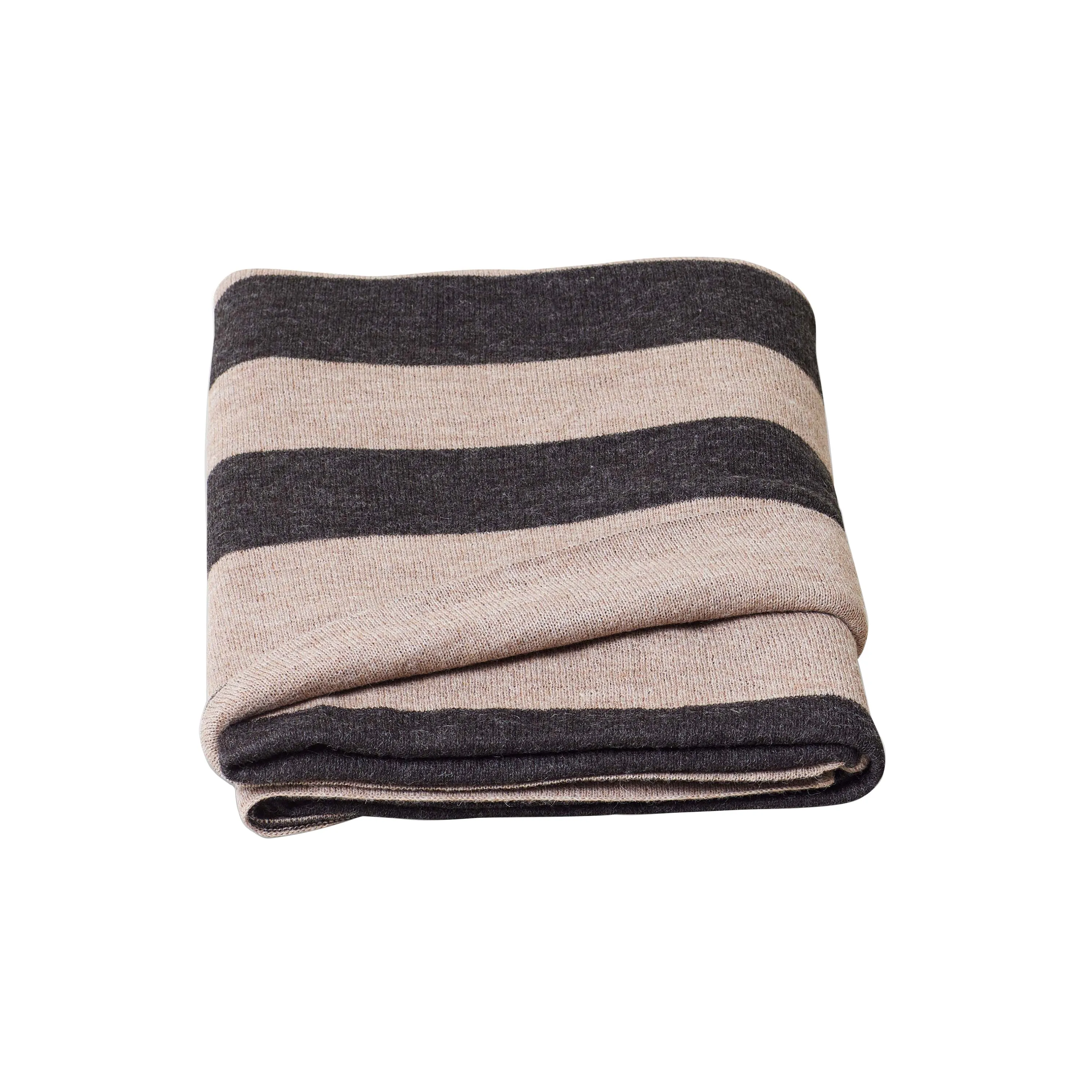 Aymara Black Ribbon Throw Blanket