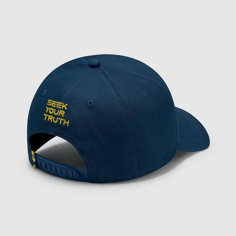 Ayrton Senna Logo Hat - White/Blue