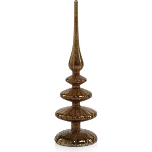 Azenor Gold LED Tabletop Finials, Set of 2