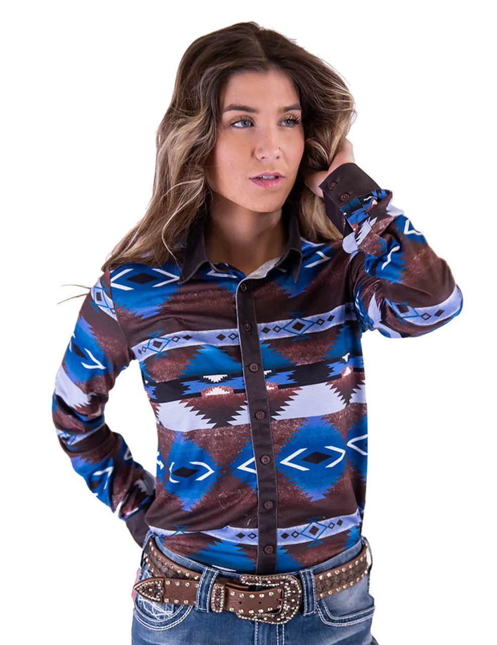 Aztec Jersey Pullover