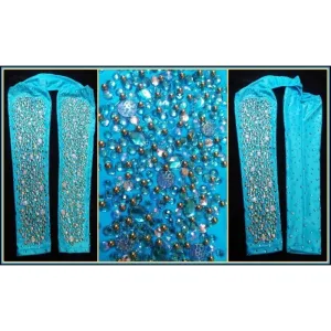 Azul Claro Arm Sleeves Bolero Style