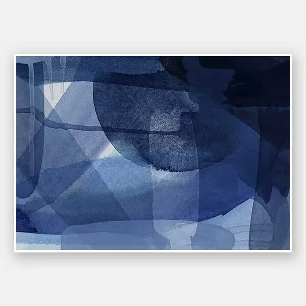 Azul Unframed Art Print