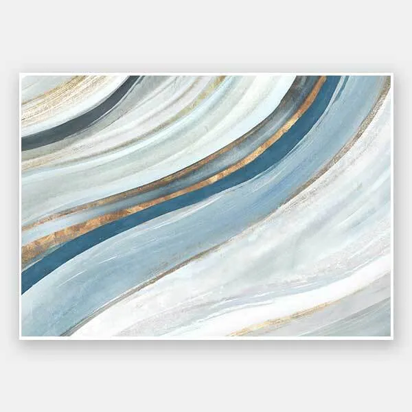 Azure Blue II Unframed Art Print