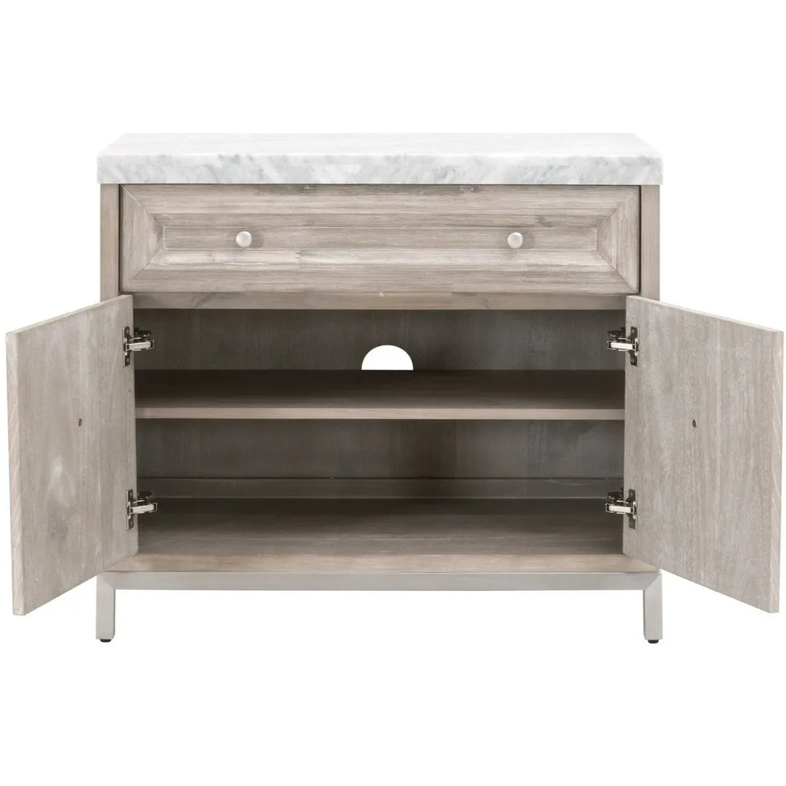 Azure Carrera Natural Gray Media Chest