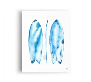 Azure Fish Canvas Print