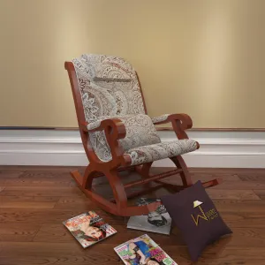 Azure Premium Rocking Chair (Honey Finish)