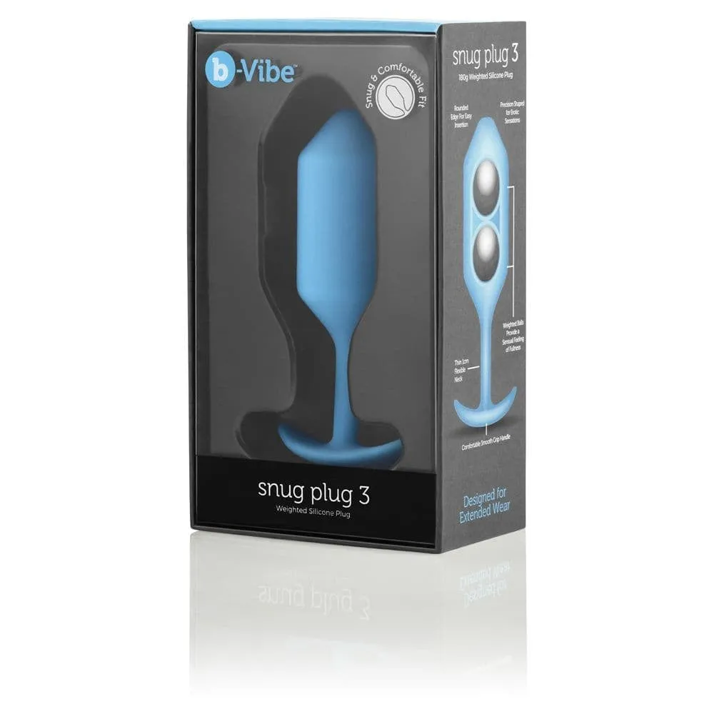 b-Vibe Snug Plug 3 Teal