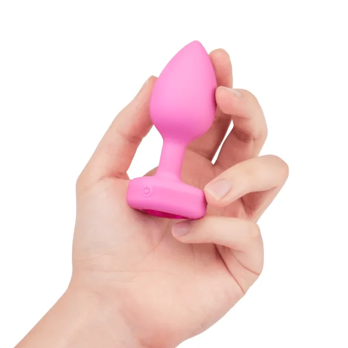 b-Vibe Vibrating Heart Remote Control Plug