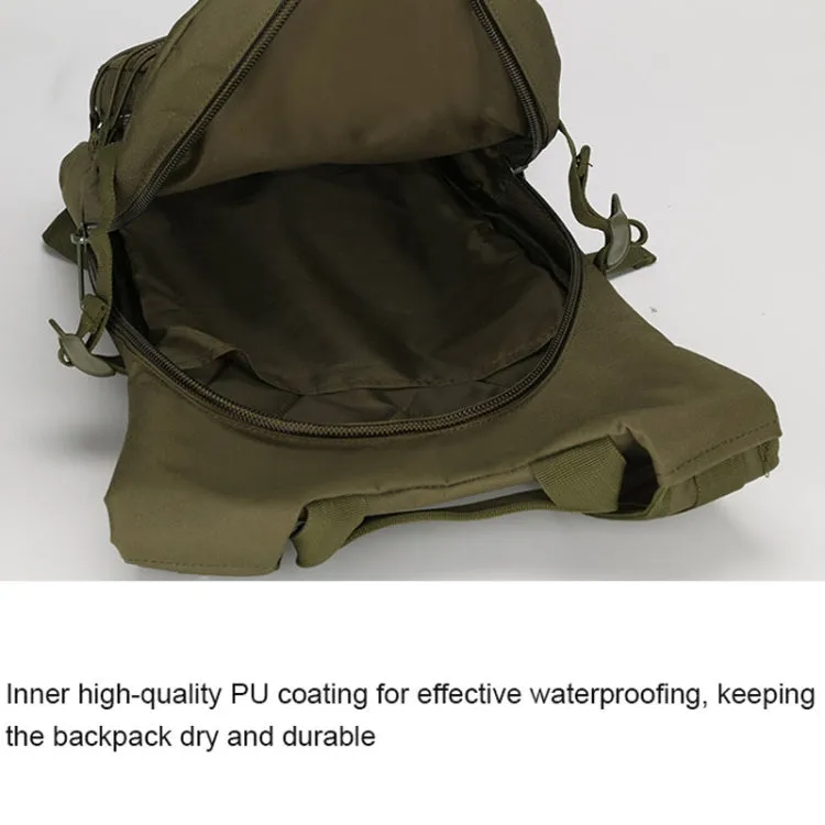 B10 006 Outdoor Waterproof Oxford Cloth Portable Cycling Backpack, Size: Free size(Army Green)