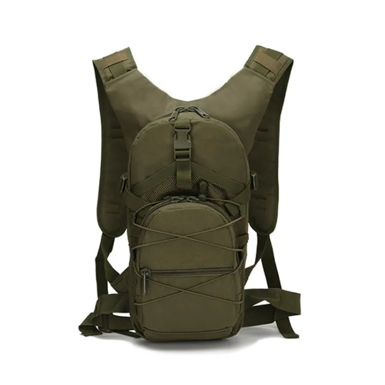 B10 006 Outdoor Waterproof Oxford Cloth Portable Cycling Backpack, Size: Free size(Army Green)