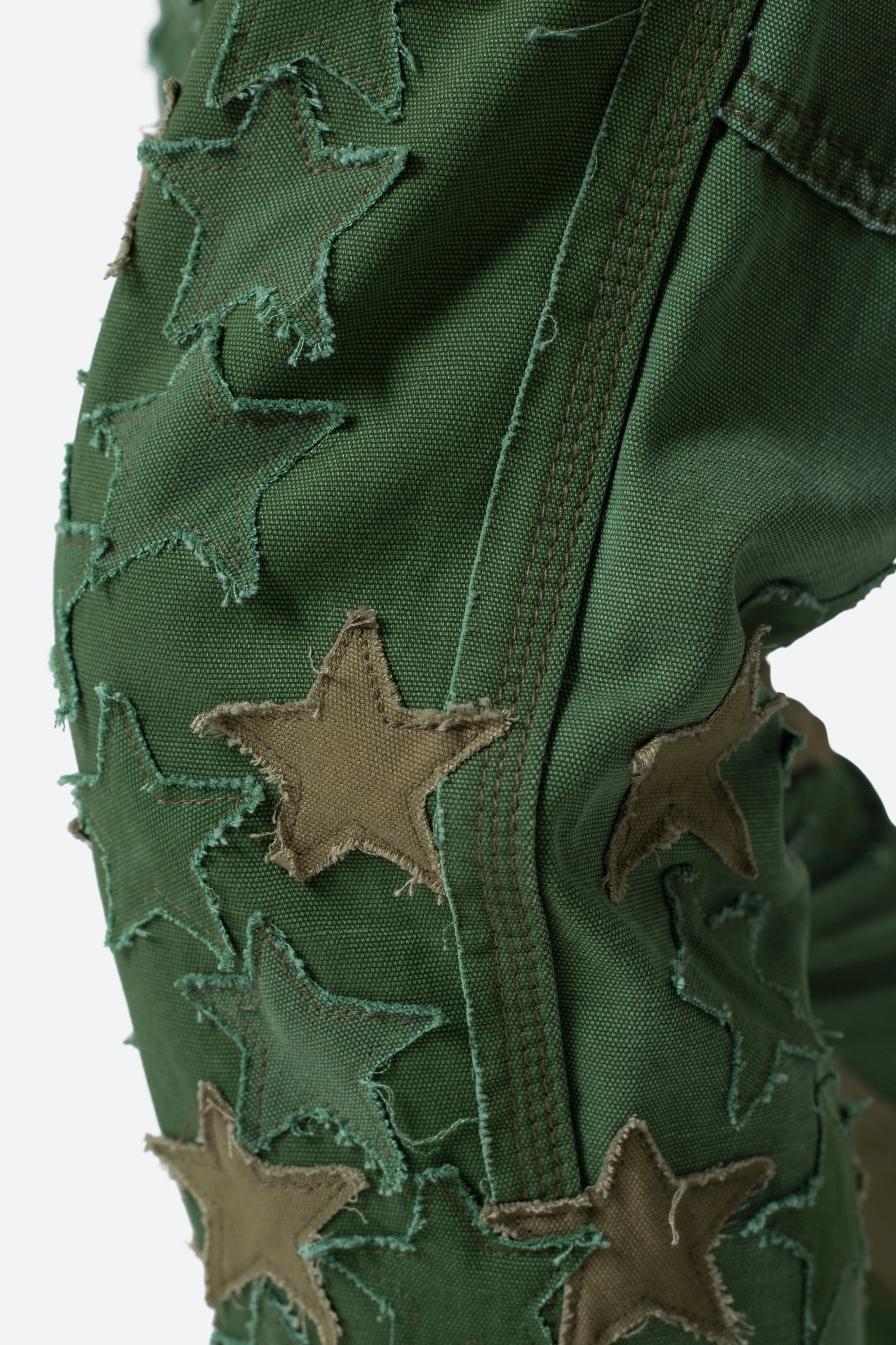 B451 Star Flare Denim - Olive