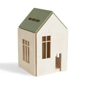 Babai Toys Wooden Doll House - Khaki