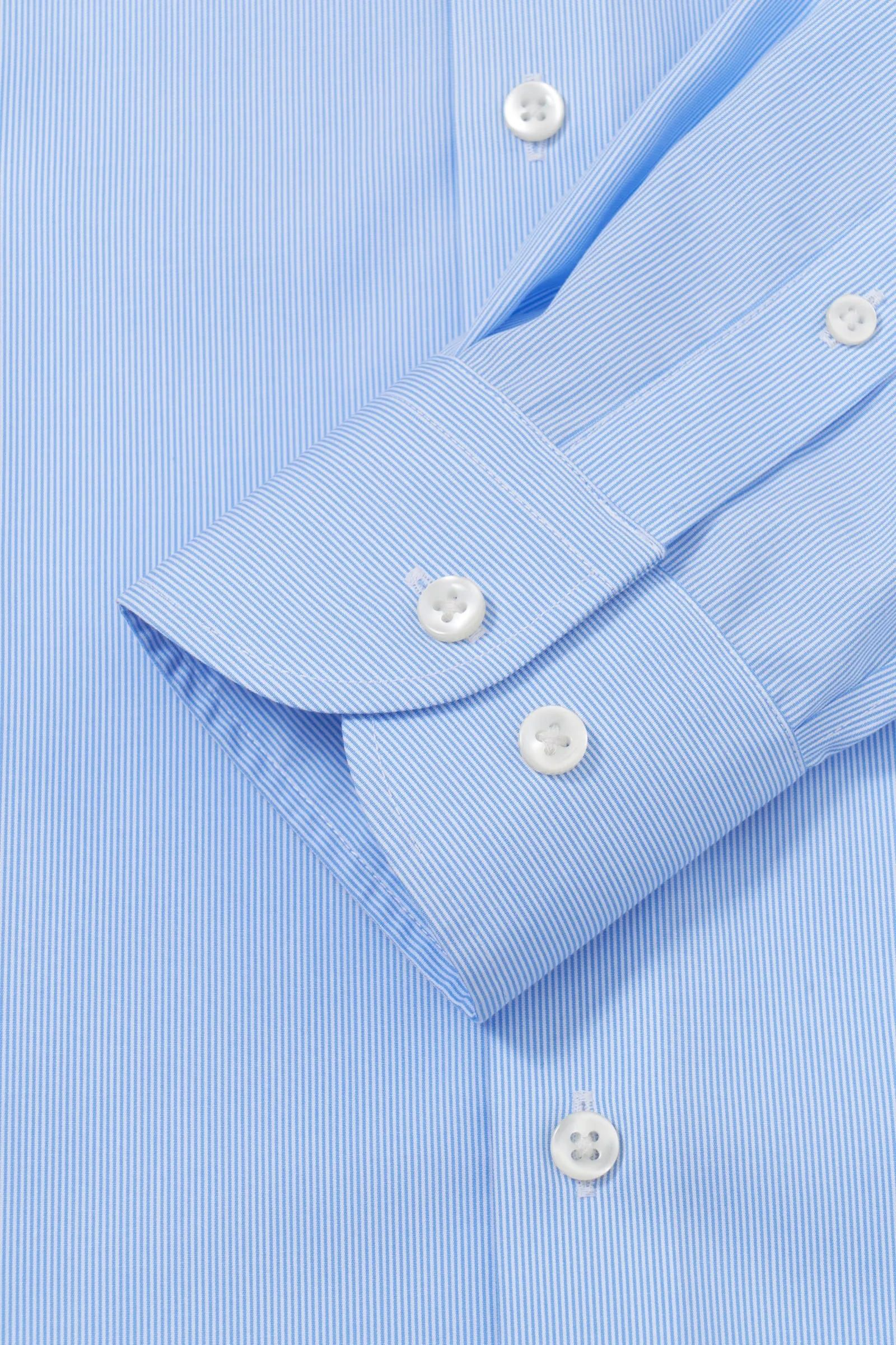 Babcock Blue Stripe Poplin Shirt