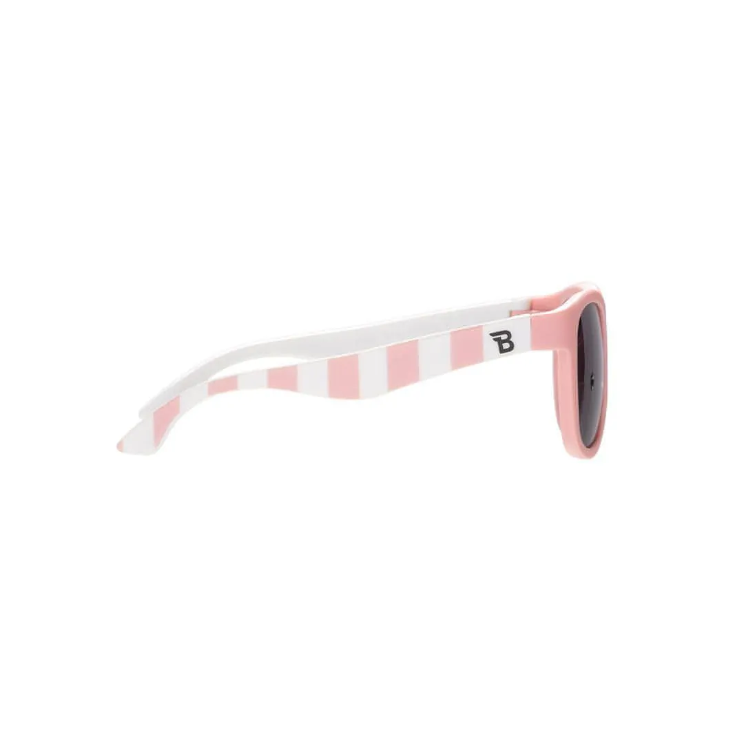 Babiators X Dock & Bay Original Navigator Sunglasses - Malibu Pink Stripe