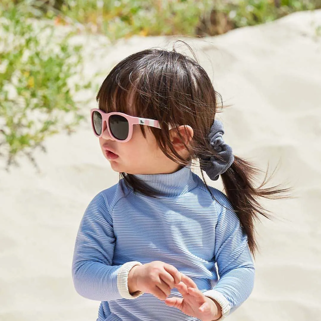 Babiators X Dock & Bay Original Navigator Sunglasses - Malibu Pink Stripe