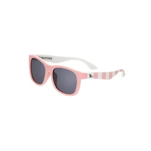 Babiators X Dock & Bay Original Navigator Sunglasses - Malibu Pink Stripe