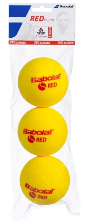 Babolat Red Foam Tennis Balls 3-Pack