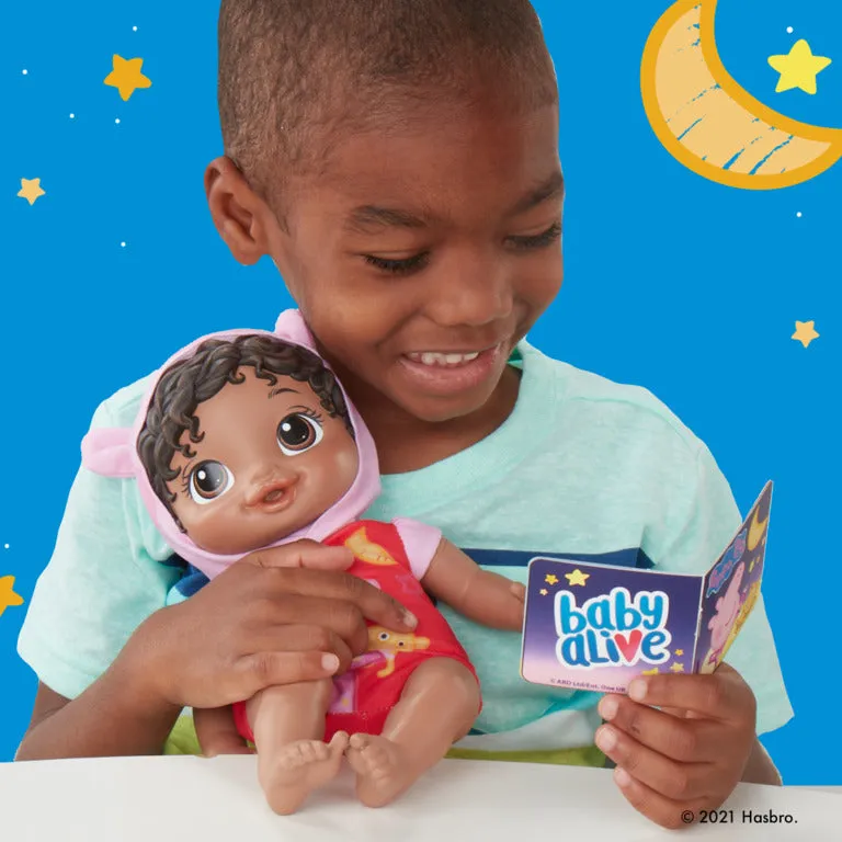 Baby Alive Goodnight Peppa Black Hair Doll