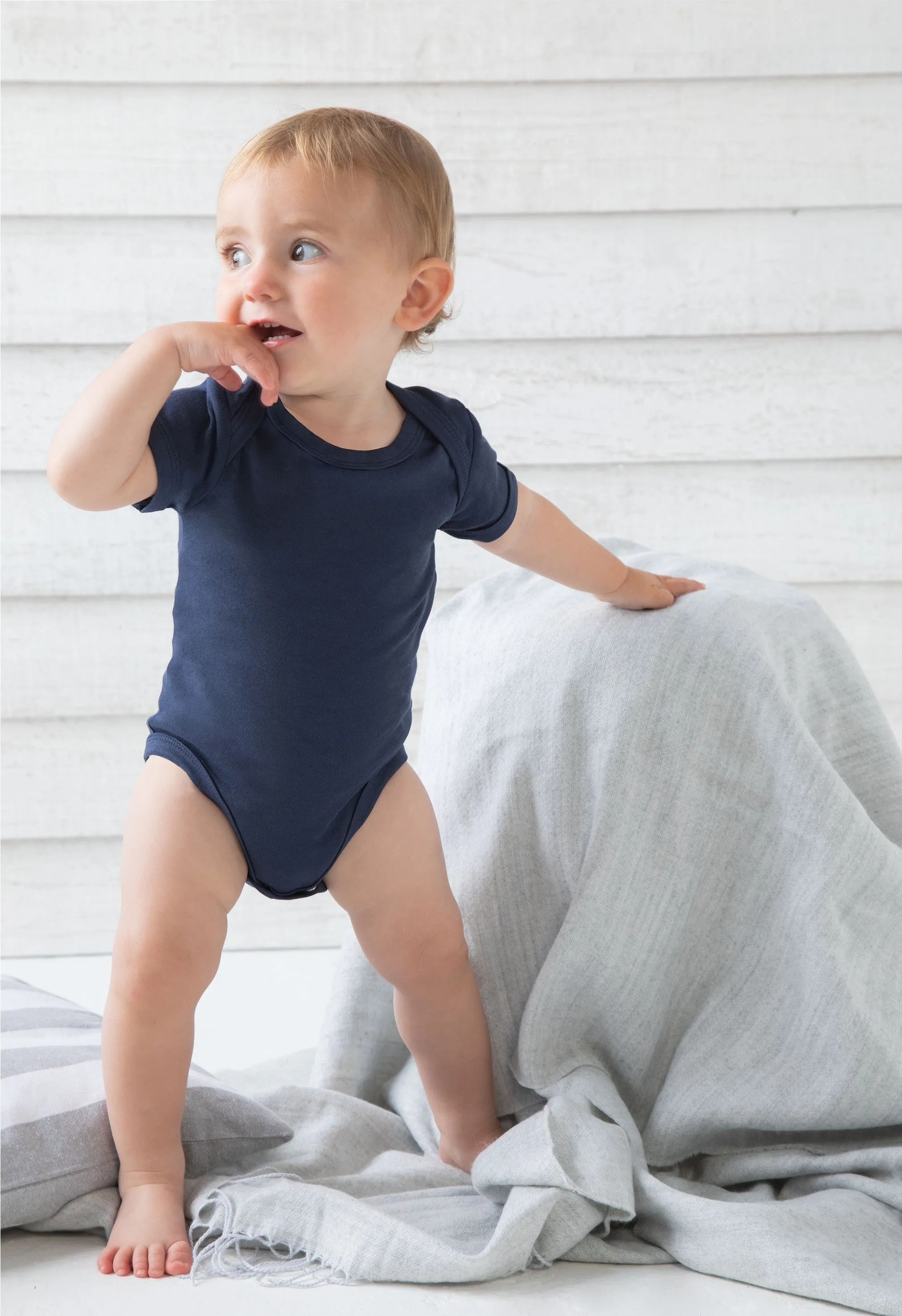 Baby Bodysuit | ORGANIC SURF BLUE