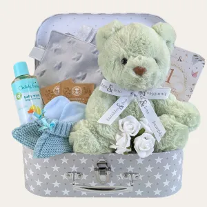 Baby Boy Gifts Hamper Barley Bear & Bubbles