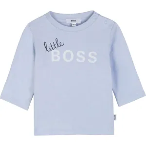 Baby Boys Blue Little Boss T-Shirt