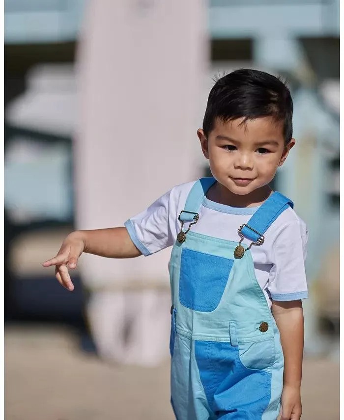 Baby Boys Tops | Jack Tee- Pale Blue | Dotty Dungarees