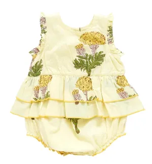 Baby Bubble | Heidi - Yellow Marigold | Pink Chicken