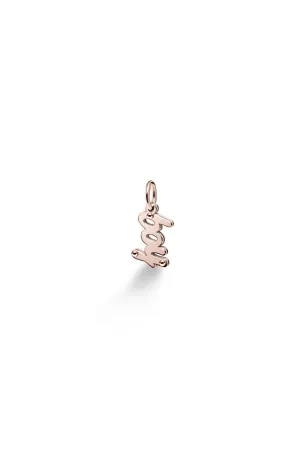 BABY CHARM ARGENTO SCRITTA BOY