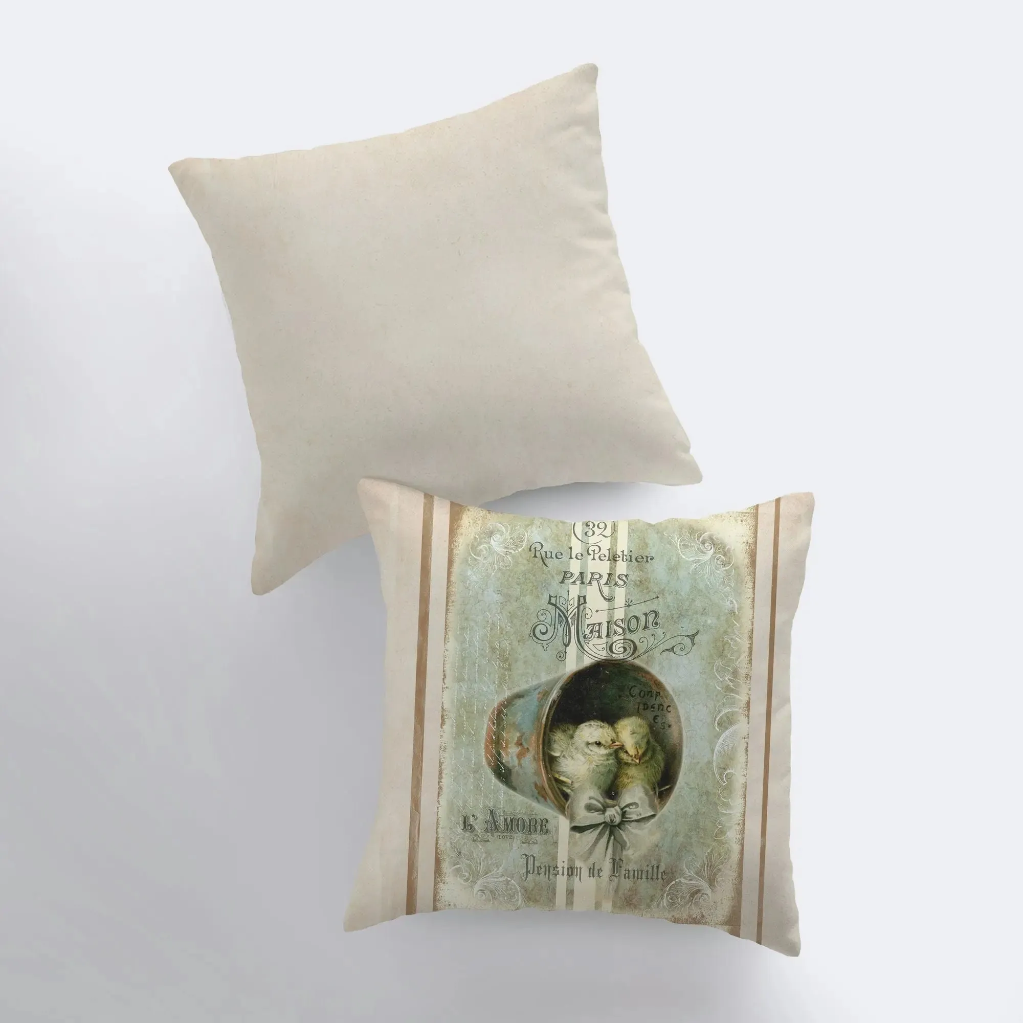 Baby Chicks | Farmhouse Decor | Home Décor | Farm House Decor | Decorative Bird Pillows | Animal Print Decorative Pillow | Pillow | Gift