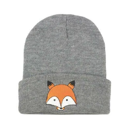 Baby Children Cap Fox Warm Winter Hats