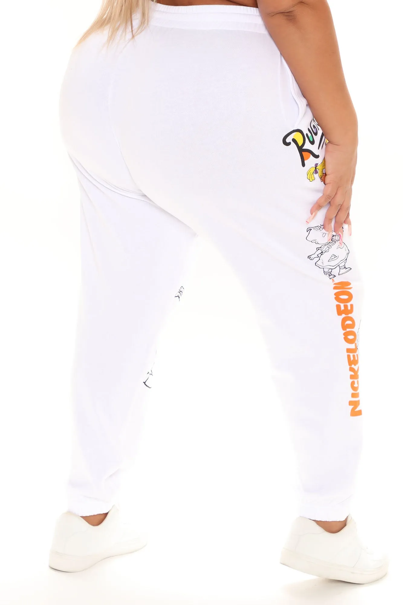 Baby Daycare Rugrats Sweatpants - White