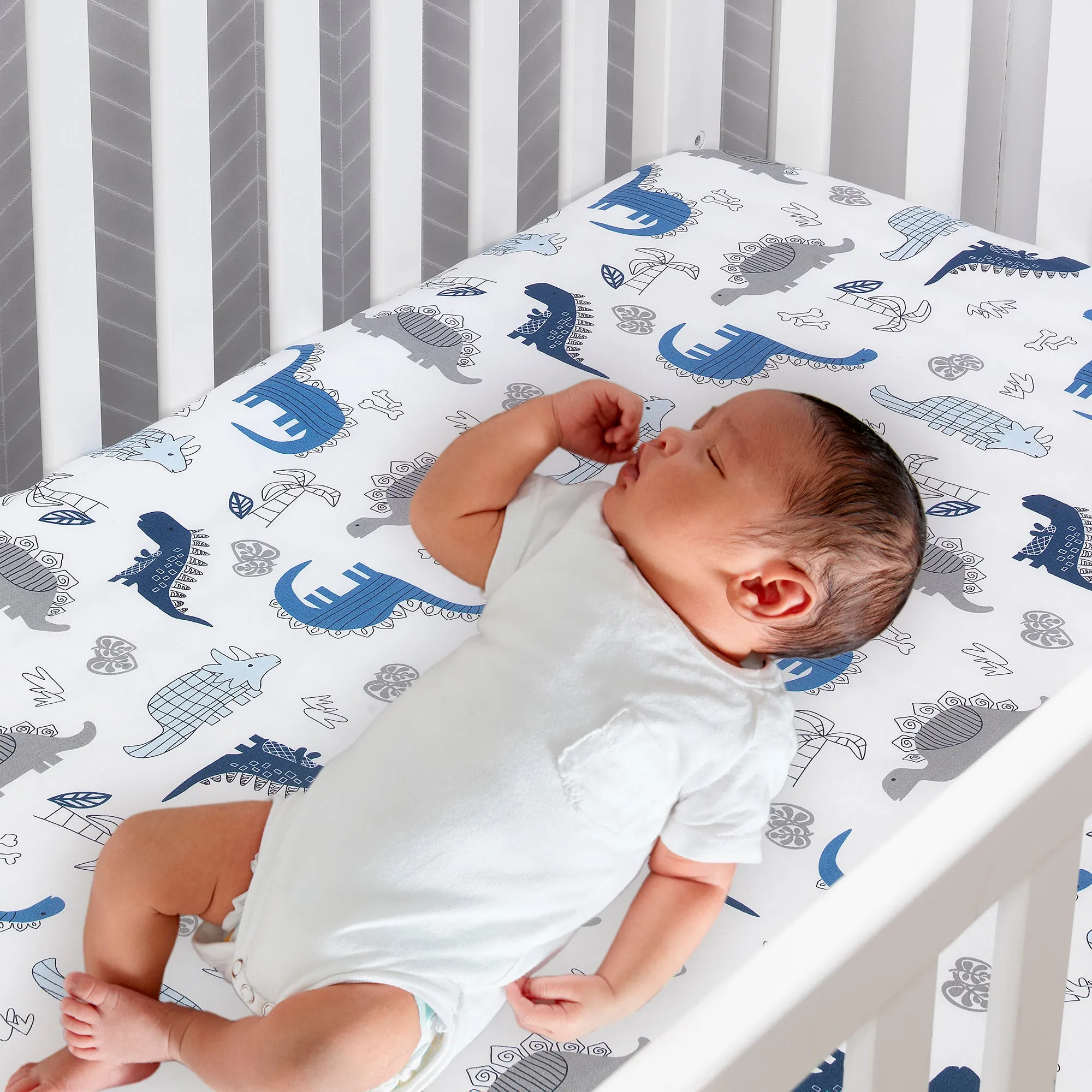 Baby Dino 6-Piece Crib Bedding Set