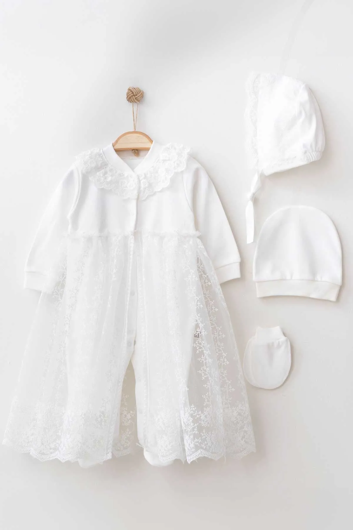 Baby Girl Christening Gown Set