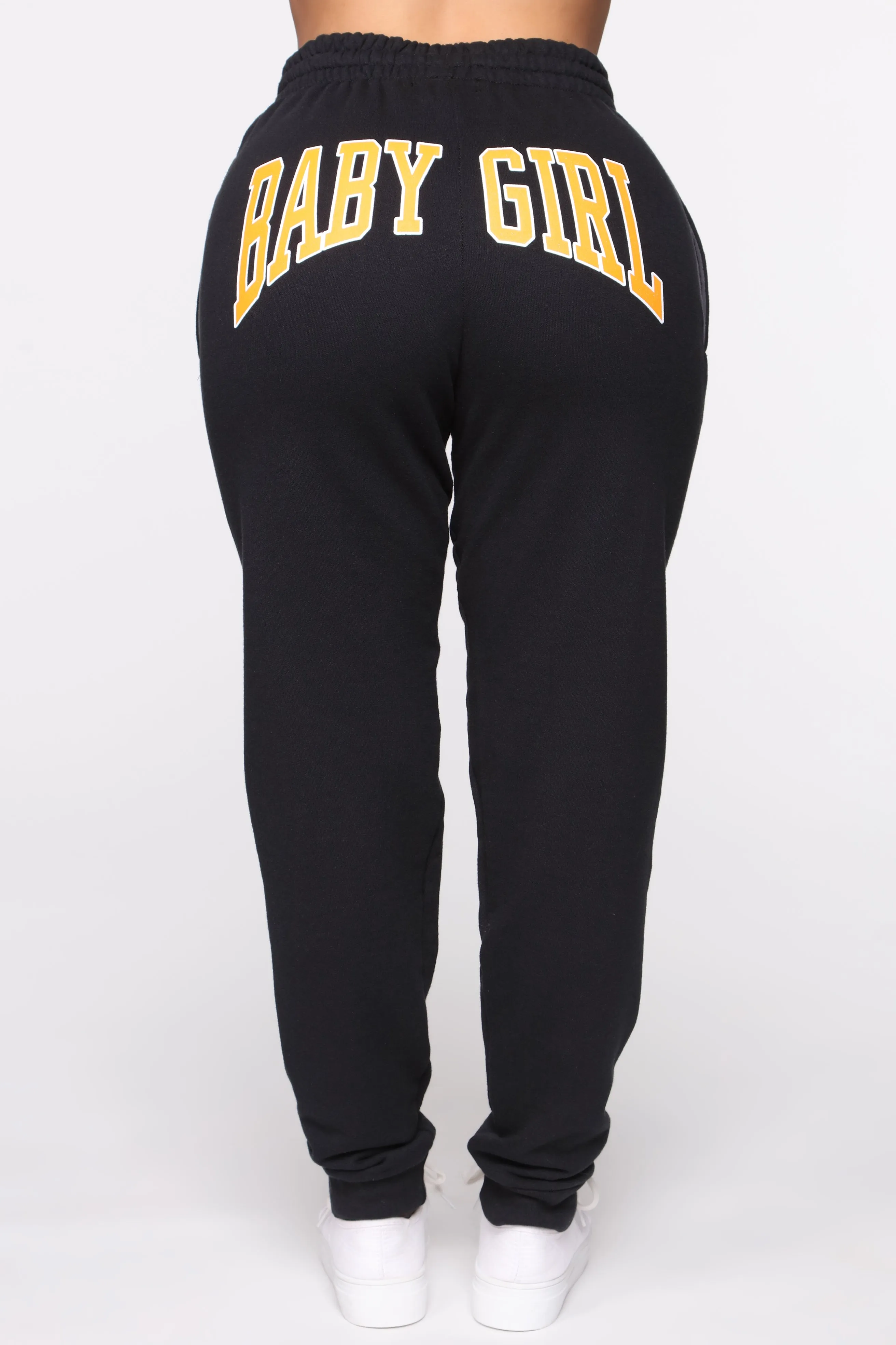 Baby Girl Sweatpants - Black