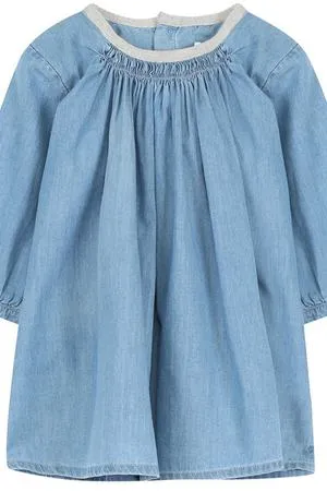 Baby Girls Blue Denim Dress