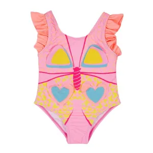 Baby Girls Butterfly Swimming Costume