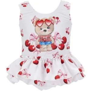 Baby Girls Cherry Swimming Costume