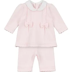 Baby Girls Pink Emilia Knitted Set