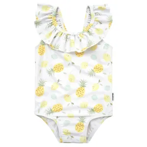 Baby Girls UPF 50  Pineapples One-Piece Swimsuit