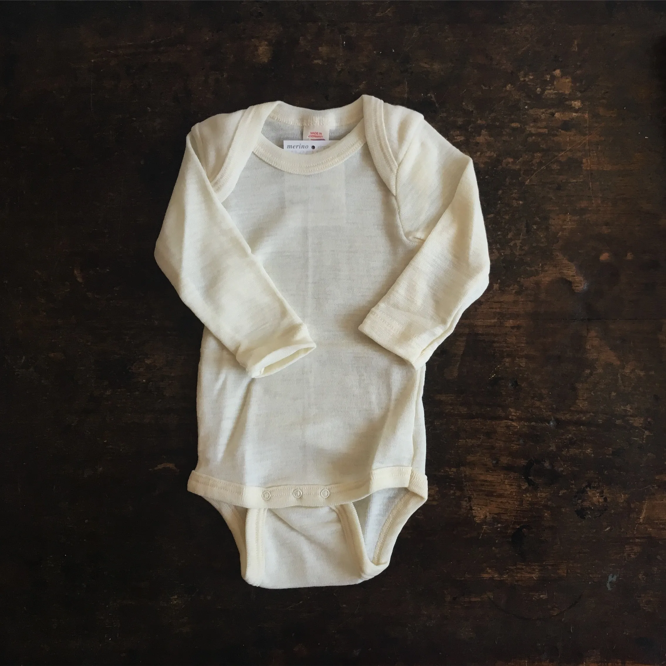 Baby Merino Wool Body - Natural