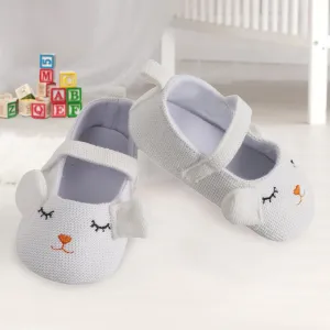 Baby Moo Sleepy Puppy White Booties