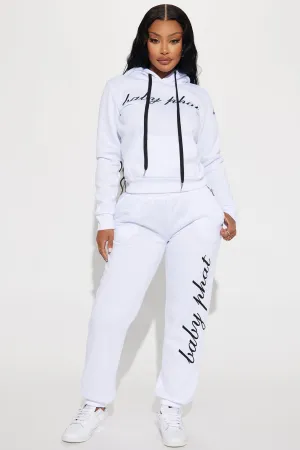 Baby Phat Jogger Pant - White