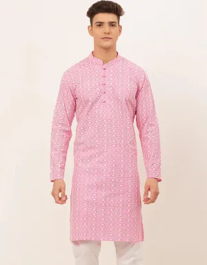 Baby Pink Kurta Pure Cotton NA